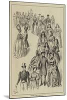 Costumes at the Healtheries-John Jellicoe-Mounted Giclee Print