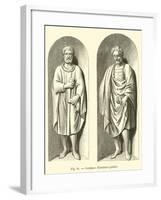 Costumes D'Hommes Gaulois-null-Framed Giclee Print