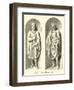 Costumes D'Hommes Gaulois-null-Framed Giclee Print