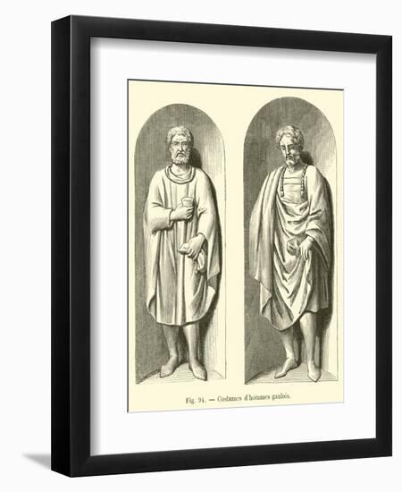 Costumes D'Hommes Gaulois-null-Framed Giclee Print