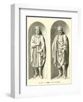 Costumes D'Hommes Gaulois-null-Framed Giclee Print