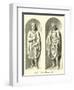 Costumes D'Hommes Gaulois-null-Framed Giclee Print