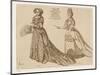 Costumes De Cour, Marie Anne De Baviere-Raphael Jacquemin-Mounted Giclee Print