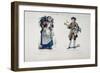 Costumes De Paris a Traversles Siecles-Cosson and Smeeton-Framed Giclee Print