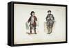 Costumes De Paris a Traversles Siecles-Cosson and Smeeton-Framed Stretched Canvas