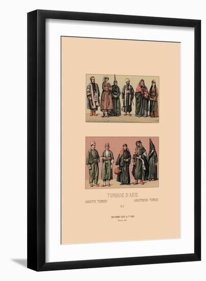 Costumes of Asiatic Turkey-Racinet-Framed Art Print