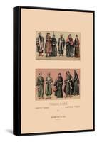 Costumes of Asiatic Turkey-Racinet-Framed Stretched Canvas