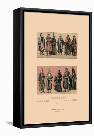 Costumes of Asiatic Turkey-Racinet-Framed Stretched Canvas