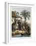 Costumes of Bahia, from 'Picturesque Voyage to Brazil', 1835-Johann Moritz Rugendas-Framed Giclee Print