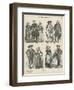 Costumes of Brittany, Late 19th Century-null-Framed Giclee Print