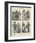 Costumes of Brittany, Late 19th Century-null-Framed Giclee Print