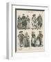 Costumes of Brittany, Late 19th Century-null-Framed Giclee Print
