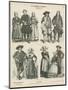 Costumes of Brittany, Late 19th Century-null-Mounted Giclee Print