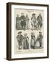 Costumes of Brittany, Late 19th Century-null-Framed Giclee Print