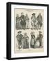 Costumes of Brittany, Late 19th Century-null-Framed Giclee Print