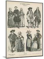 Costumes of Brittany, Late 19th Century-null-Mounted Giclee Print