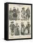 Costumes of Brittany, Late 19th Century-null-Framed Stretched Canvas