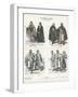 Costumes of Members of the Crusading Orders, 12th and 13th Century-null-Framed Giclee Print