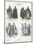 Costumes of Members of the Crusading Orders, 12th and 13th Century-null-Mounted Giclee Print