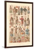 Costumes of Oceania-null-Framed Art Print