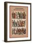 Costumes of Peasantry Russia, Poland, Scotland and Hungary-Friedrich Hottenroth-Framed Art Print