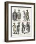 Costumes of Revolutionary France, Late 18th Century-null-Framed Giclee Print