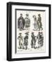 Costumes of Revolutionary France, Late 18th Century-null-Framed Giclee Print