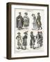 Costumes of Revolutionary France, Late 18th Century-null-Framed Giclee Print