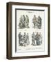 Costumes of the 13th Century-null-Framed Giclee Print