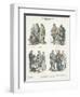 Costumes of the 13th Century-null-Framed Giclee Print