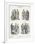 Costumes of the 13th Century-null-Framed Giclee Print