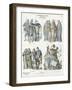 Costumes of the Ancient World-null-Framed Giclee Print
