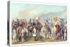 Costumes of the French Army-Urrabieta-Stretched Canvas