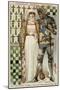 Costumes of the Nobility, 13th Century-null-Mounted Giclee Print