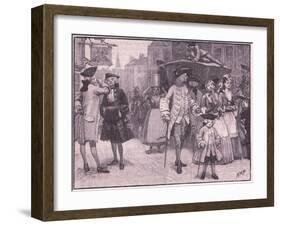 Costumes of the Period of George III-Henry Marriott Paget-Framed Giclee Print