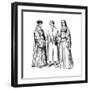 Costumes of the Period of King Louis XII of France, 15th Century-Dumont-Framed Giclee Print