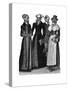 Costumes of Town and Country Women, 16th Century-null-Stretched Canvas