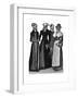 Costumes of Town and Country Women, 16th Century-null-Framed Giclee Print