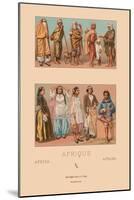 Costumes of Tunisia and Algeria-Racinet-Mounted Art Print