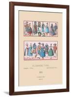 Costumes of Tyrol, Germany-Racinet-Framed Art Print