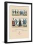 Costumes of Various French Classes, Sixteenth Century-Racinet-Framed Art Print