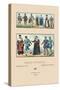 Costumes of Various French Classes, Sixteenth Century-Racinet-Stretched Canvas