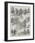 Costumes Past and Present at the Health Exhibition-Alfred Courbould-Framed Giclee Print