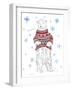 Cosy Bear-Jessica Wilson-Framed Giclee Print