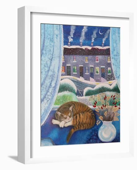 Cosy Cat, 2016-Lisa Graa Jensen-Framed Giclee Print