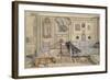 Cosy Corner, from 'A Home' Series, c.1895-Carl Larsson-Framed Giclee Print