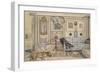Cosy Corner, from 'A Home' Series, c.1895-Carl Larsson-Framed Giclee Print
