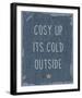 Cosy Up-Tom Frazier-Framed Giclee Print