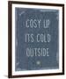 Cosy Up-Tom Frazier-Framed Giclee Print