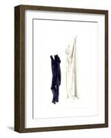 Cot Sheet and Old Guernsey, 2004-Miles Thistlethwaite-Framed Giclee Print